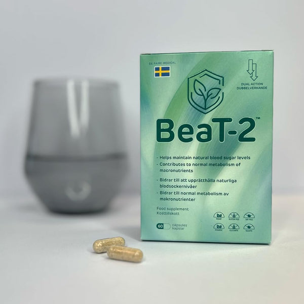 BeaT-2 Blood Sugar Support Supplement - Glucose Balance